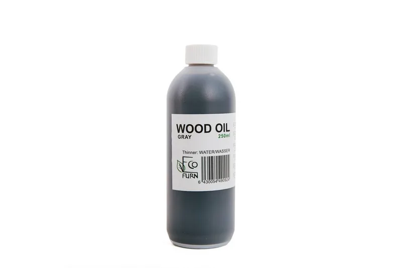 Träolja EcoFurn 250 ml Grå, Grå