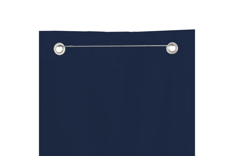 Balkongskärm blå 100x240 cm oxfordtyg - Blå - Utemöbler - Solskydd - Skärmskydd & vindskydd