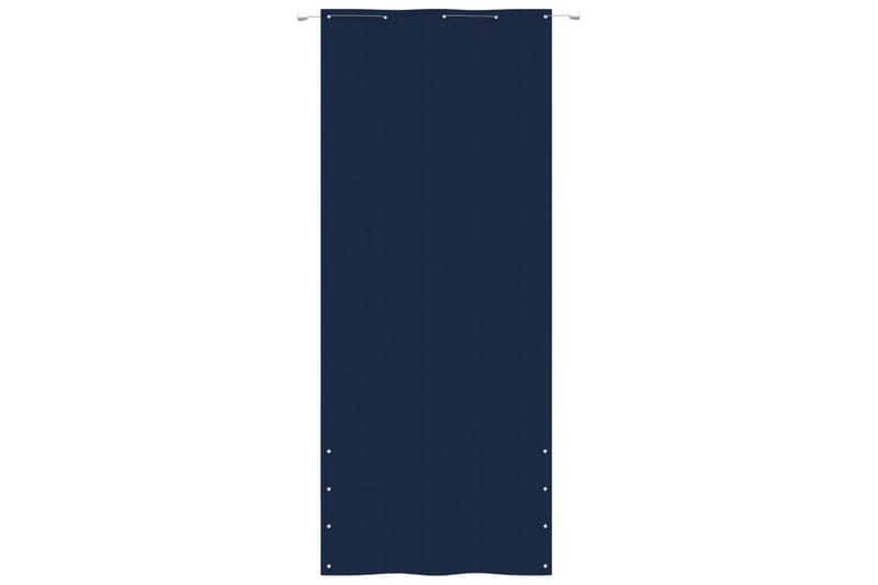 Balkongskärm blå 100x240 cm oxfordtyg - Blå - Utemöbler - Solskydd - Skärmskydd & vindskydd