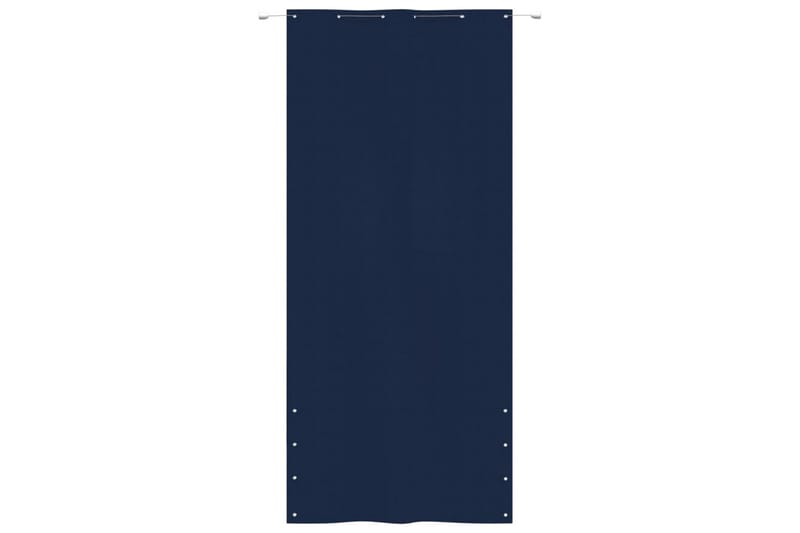 Balkongskärm blå 120x240 cm oxfordtyg - Blå - Utemöbler - Solskydd - Skärmskydd & vindskydd