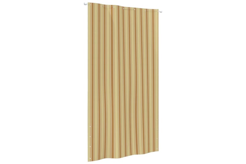 Balkongskärm gul och orange 140x240 cm oxfordtyg - Gul/orange - Utemöbler - Solskydd - Skärmskydd & vindskydd