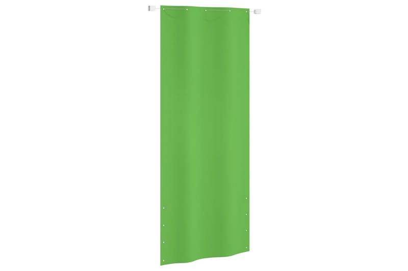 Balkongskärm ljusgrön 100x240 cm oxfordtyg - Ljusgrön - Skärmskydd & vindskydd
