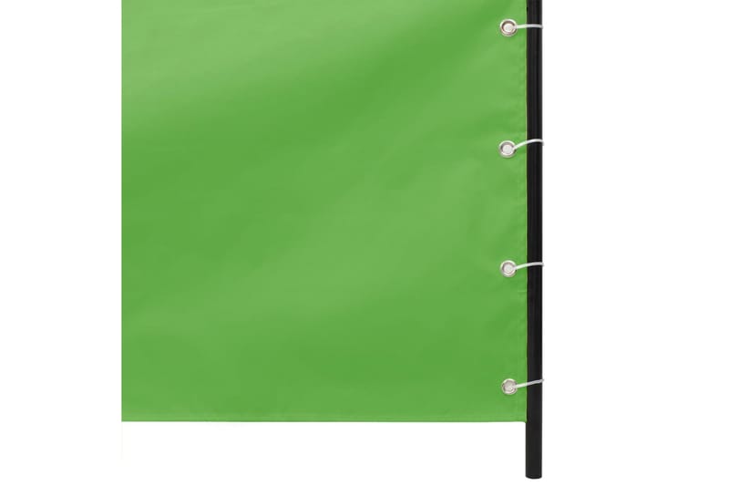 Balkongskärm ljusgrön 120x240 cm oxfordtyg - Ljusgrön - Utemöbler - Solskydd - Skärmskydd & vindskydd