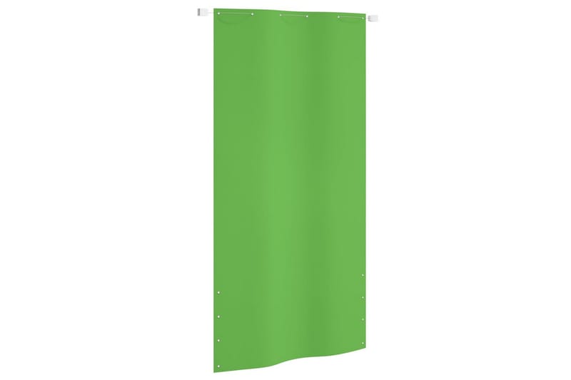 Balkongskärm ljusgrön 120x240 cm oxfordtyg - Ljusgrön - Utemöbler - Solskydd - Skärmskydd & vindskydd