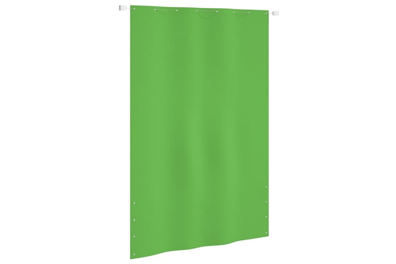 Balkongskärm ljusgrön 160x240 cm oxfordtyg - Ljusgrön - Skärmskydd & vindskydd
