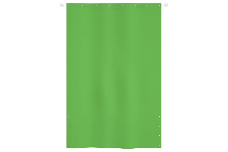 Balkongskärm ljusgrön 160x240 cm oxfordtyg - Ljusgrön - Skärmskydd & vindskydd