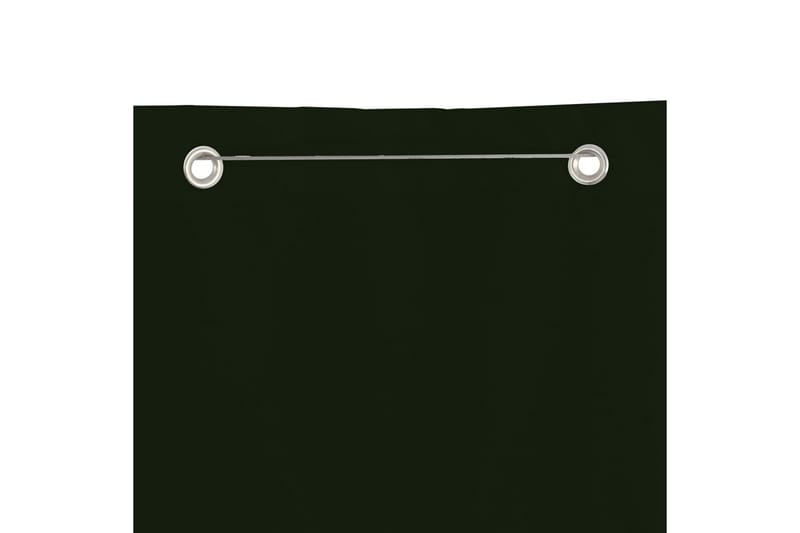Balkongskärm mörkgrön 140x240 cm oxfordtyg - Mörkgrön - Utemöbler - Solskydd - Skärmskydd & vindskydd