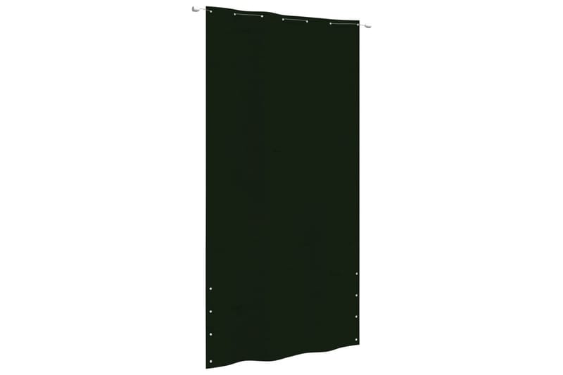 Balkongskärm mörkgrön 140x240 cm oxfordtyg - Mörkgrön - Skärmskydd & vindskydd