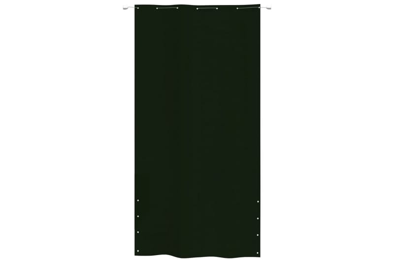 Balkongskärm mörkgrön 140x240 cm oxfordtyg - Mörkgrön - Skärmskydd & vindskydd
