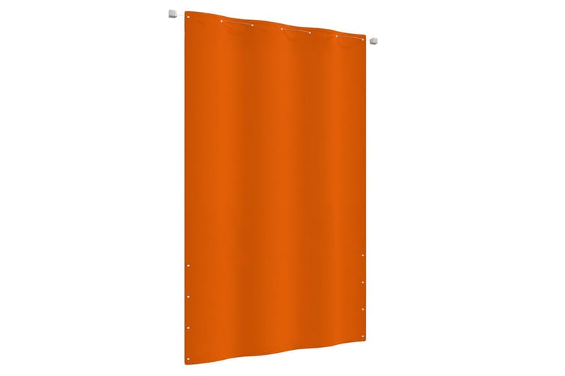 Balkongskärm orange 140x240 cm oxfordtyg - Orange - Skärmskydd & vindskydd