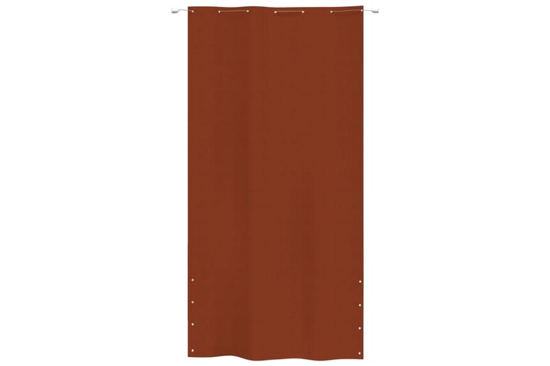 Balkongskärm terrakotta 140x240 cm oxfordtyg - Terrakotta - Utemöbler - Solskydd - Skärmskydd & vindskydd