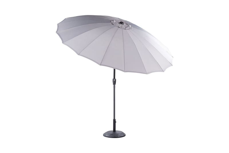 FAENZA Parasoll 255 cm Svart/Grå - Utemöbler - Solskydd - Parasoll
