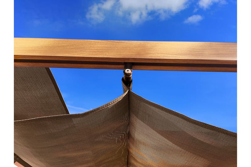 FLORIDA Takduk 18 kvm Brun - GOP - Pergola