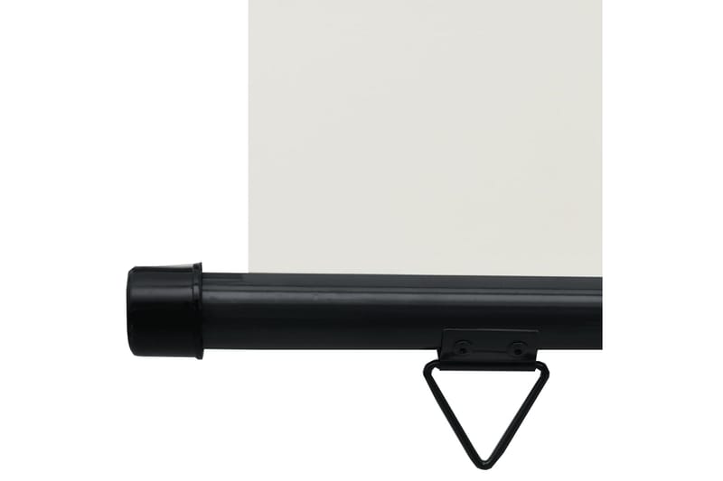 Balkongmarkis 100x250 cm gräddvit - Vit - Utemöbler - Solskydd - Markiser - Fönstermarkis