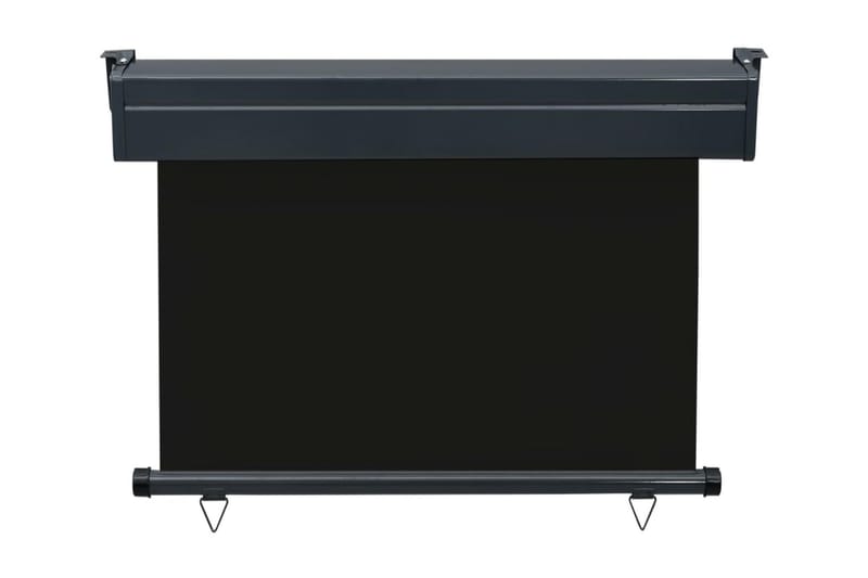 Balkongmarkis 100x250 cm svart - Svart - Utemöbler - Solskydd - Markiser - F�önstermarkis