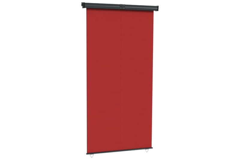 Balkongmarkis 140x250 cm röd - Röd - Sidomarkis - Skärmskydd & vindskydd - Markiser