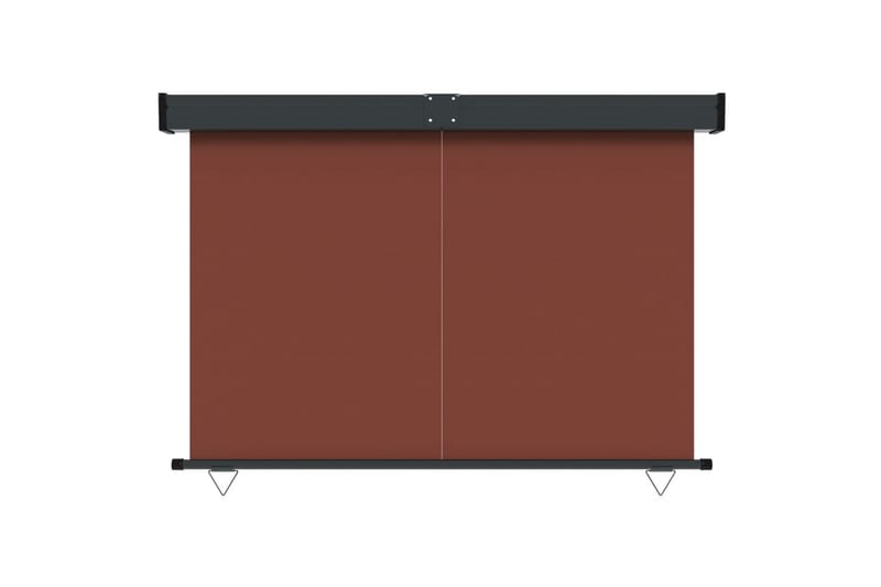 Balkongmarkis 160x250 cm brun - Brun - Fönstermarkis - Markiser