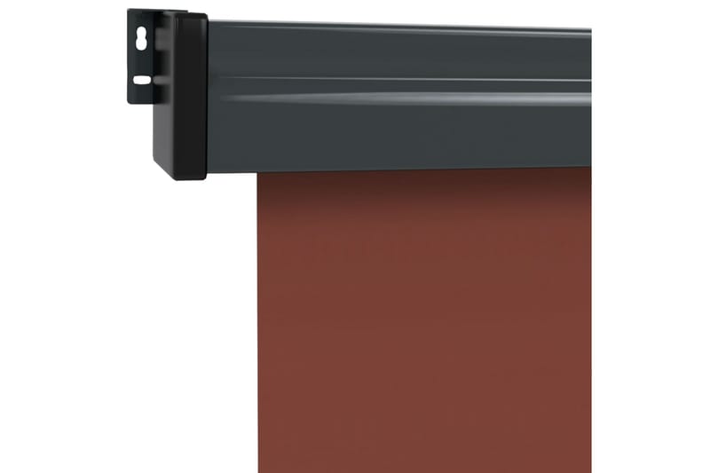 Balkongmarkis 170x250 cm brun - Brun - Sidomarkis - Skärmskydd & vindskydd - Markiser