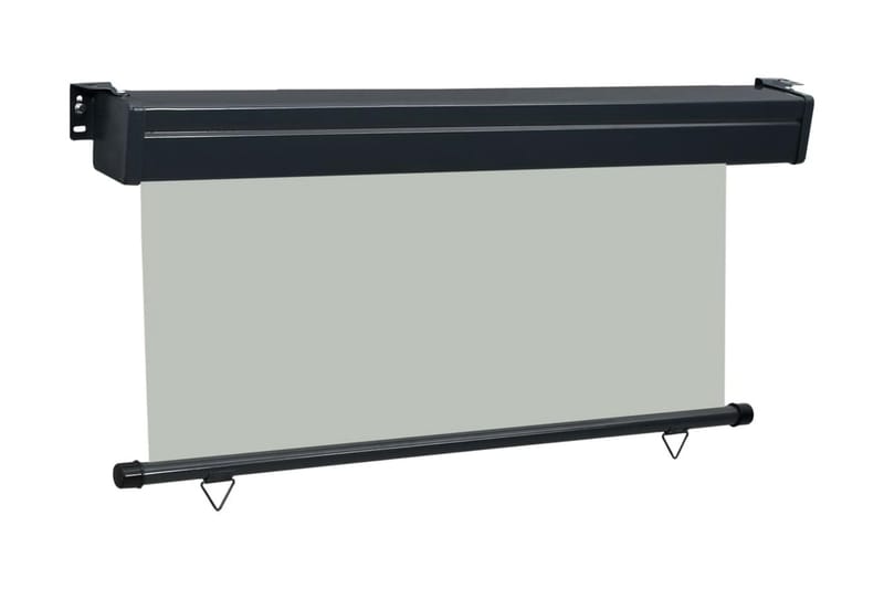 Balkongmarkis 170x250 cm grå - Grå - Utemöbler - Solskydd - Markiser - Fönstermarkis