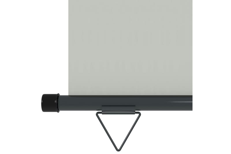 Balkongmarkis 170x250 cm grå - Grå - Sidomarkis - Skärmskydd & vindskydd - Markiser