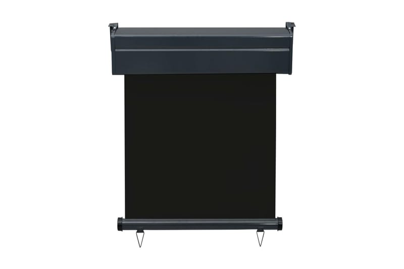 Balkongmarkis 60x250 cm svart - Svart - Utemöbler - Solskydd - Markiser - Fönstermarkis