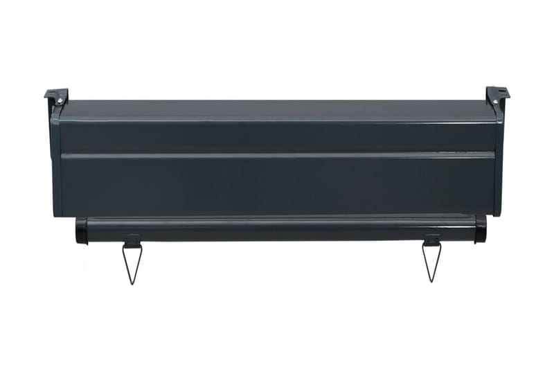 Balkongmarkis 60x250 cm svart - Svart - Utemöbler - Solskydd - Markiser - Fönstermarkis