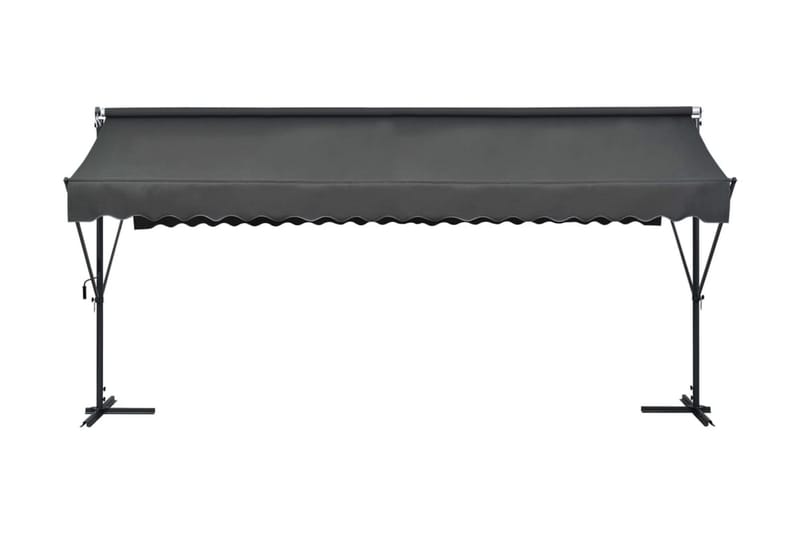 Fristående markis 500x300 cm antracit - Grå - Utemöbler - Solskydd - Markiser - Fönstermarkis