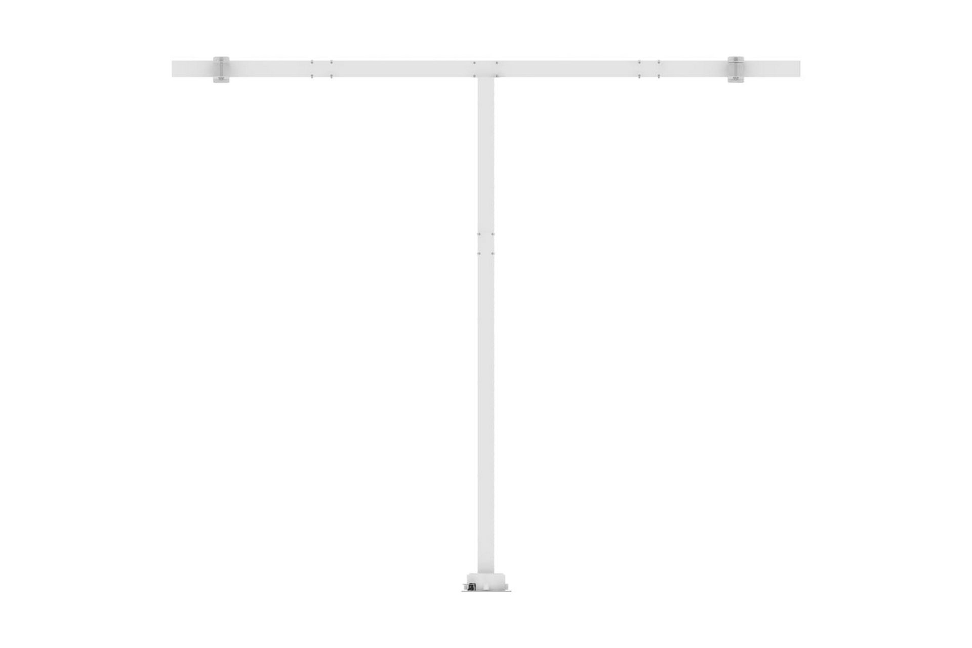 Fristående markis automatisk 300x250 cm gräddvit - Vit - Utemöbler - Solskydd - Markiser