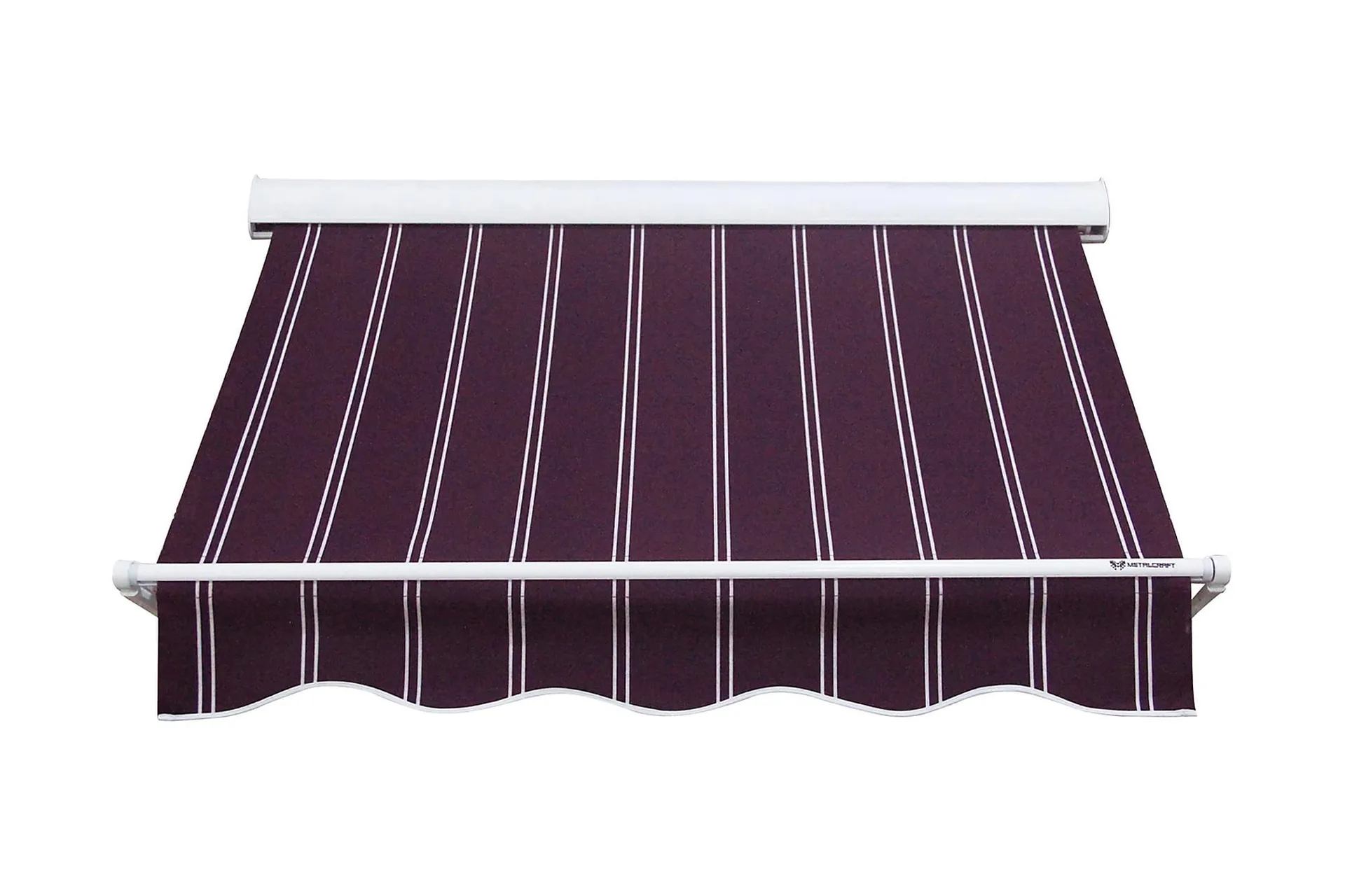 HVISSLE Fönstermarkis 100 cm med Fjärrkontroll Grå -