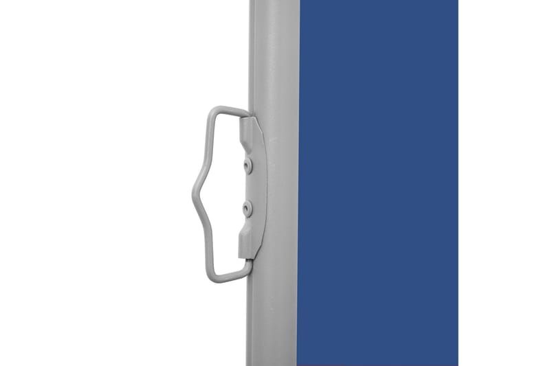 Infällbar sidomarkis 100x300 cm blå - Blå - Utemöbler - Solskydd - Markiser - Sidomarkis