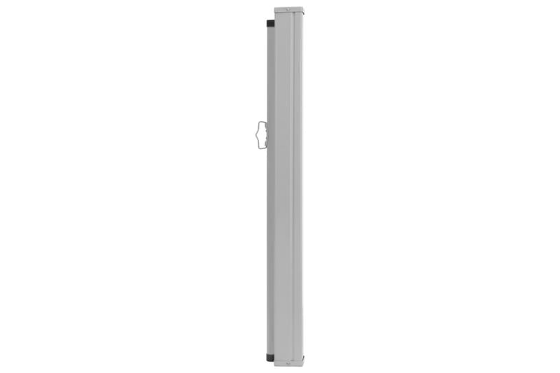 Infällbar sidomarkis 100x300 cm gräddvit - Vit - Utemöbler - Solskydd - Markiser - Sidomarkis