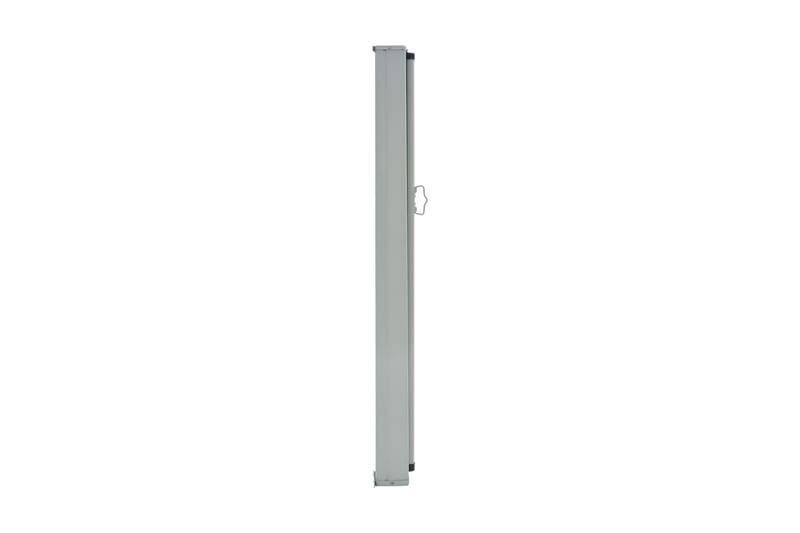 Infällbar sidomarkis 100x300 cm röd - Röd - Utemöbler - Solskydd - Markiser - Sidomarkis