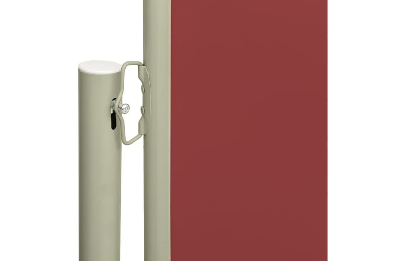 Infällbar sidomarkis 117x300 cm röd - Röd - Sidomarkis - Skärmskydd & vindskydd - Markiser