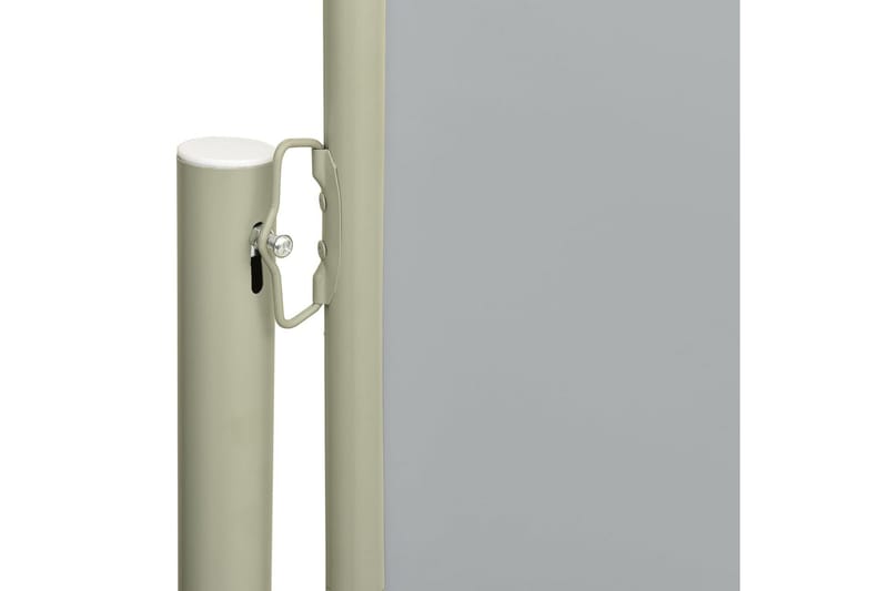 Infällbar sidomarkis 117x500 cm grå - Grå - Sidomarkis - Skärmskydd & vindskydd - Markiser