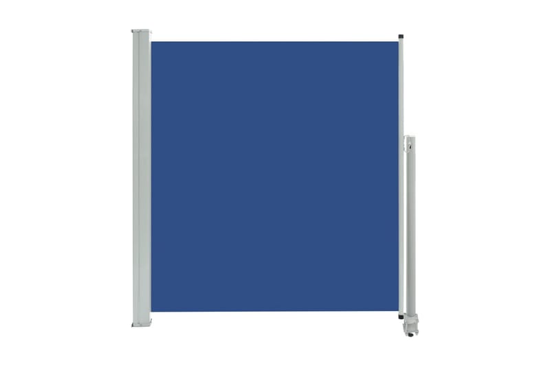 Infällbar sidomarkis 140x300 cm blå - Blå - Utemöbler - Solskydd - Markiser - Sidomarkis