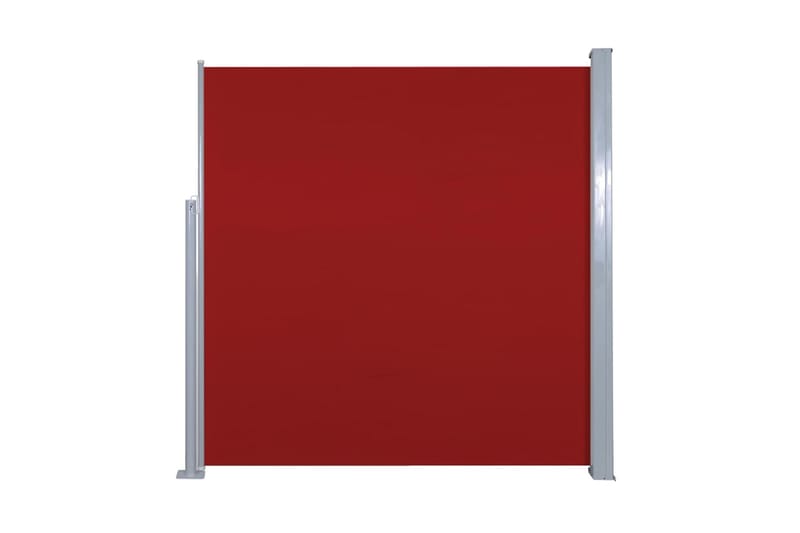 Infällbar sidomarkis 140x300 cm röd - Röd - Sidomarkis - Skärmskydd & vindskydd - Markiser