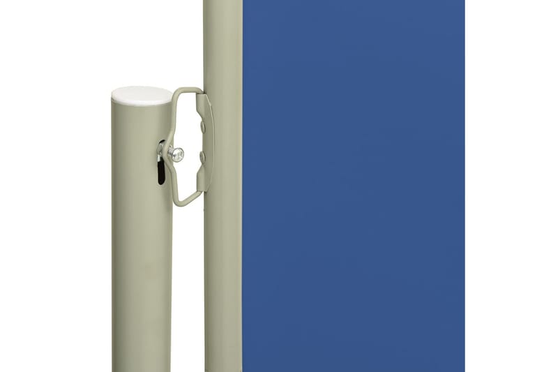 Infällbar sidomarkis 140x600 cm blå - Blå - Utemöbler - Solskydd - Markiser - Sidomarkis