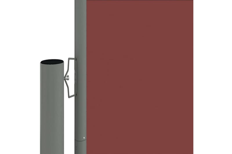 Infällbar sidomarkis 180x600 cm brun - Brun - Utemöbler - Solskydd - Markiser - Sidomarkis
