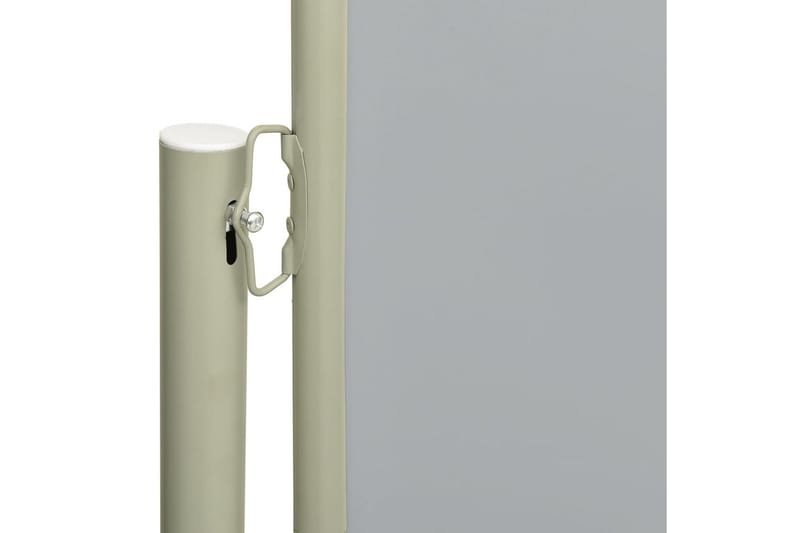 Infällbar sidomarkis 200x600 cm grå - Grå - Utemöbler - Solskydd - Markiser - Sidomarkis