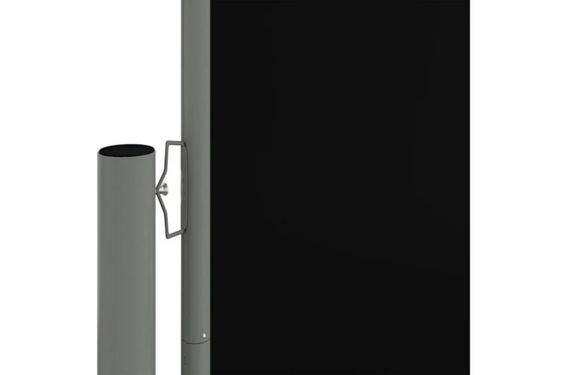 Infällbar sidomarkis 200x600 cm svart - Svart - Sidomarkis - Skärmskydd & vindskydd - Markiser