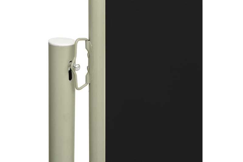 Infällbar sidomarkis 200x600 cm svart - Svart - Utemöbler - Solskydd - Markiser - Sidomarkis