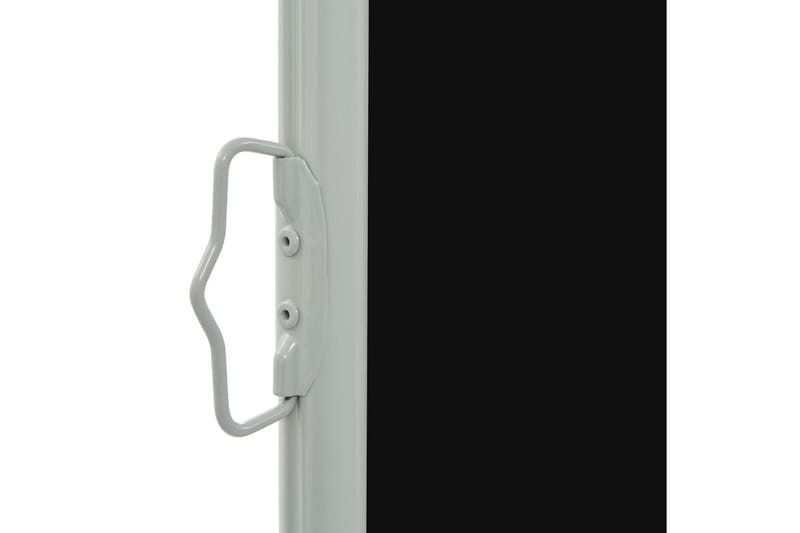 Infällbar sidomarkis 80x300 cm svart - Svart - Utemöbler - Solskydd - Markiser - Sidomarkis