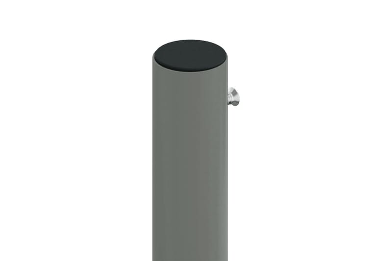 Infällbar sidomarkis antracit 220x1000 cm - Grå - Utemöbler - Solskydd - Markiser - Sidomarkis