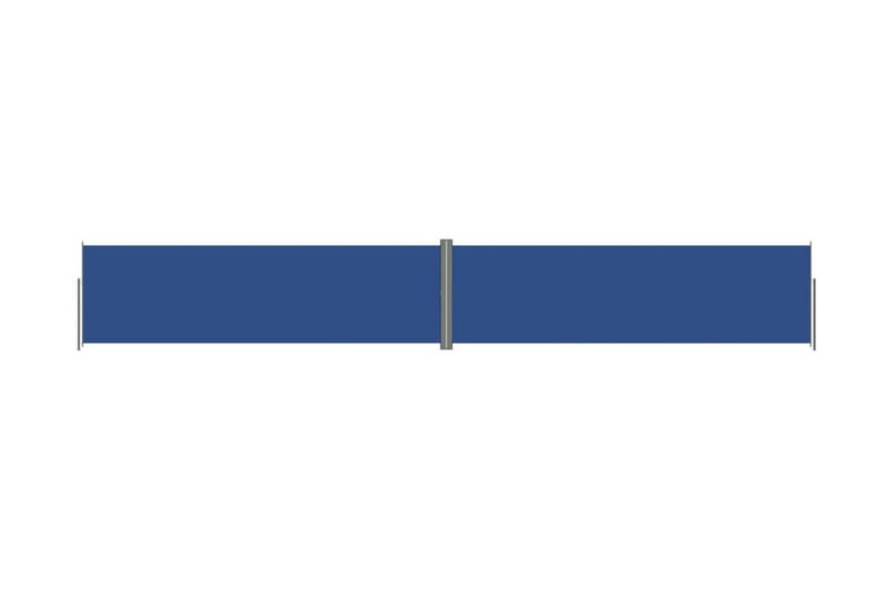 Infällbar sidomarkis blå 180x1200 cm - Blå - Sidomarkis - Skärmskydd & vindskydd - Markiser