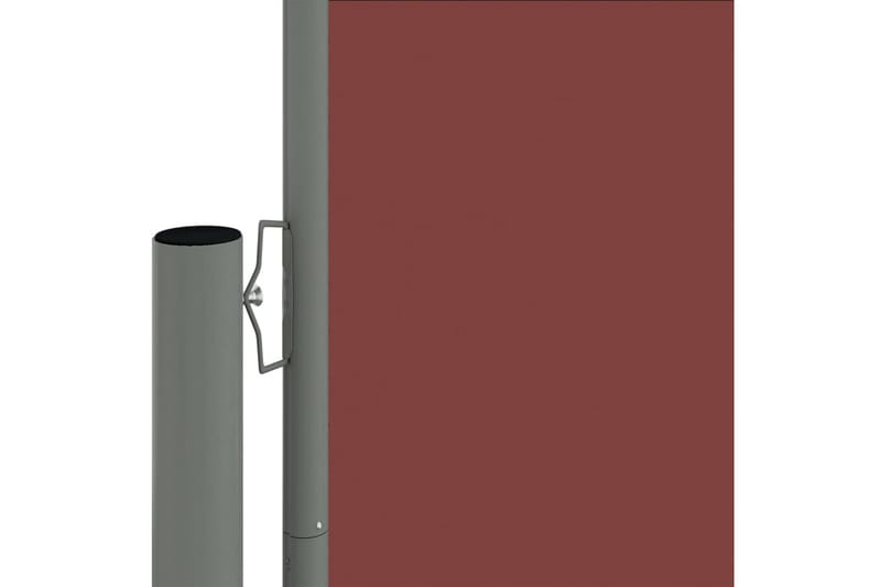 Infällbar sidomarkis brun 117x1200 cm - Brun - Sidomarkis - Skärmskydd & vindskydd - Markiser