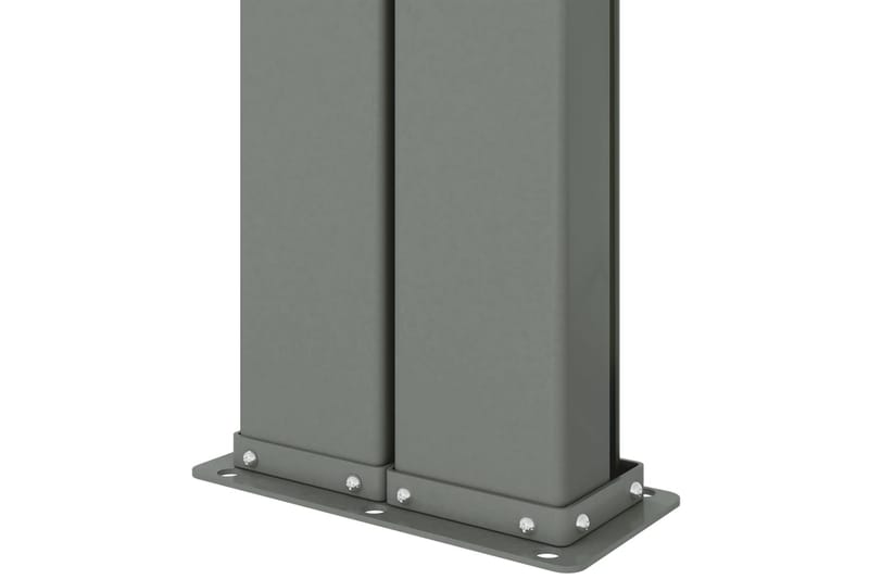 Infällbar sidomarkis svart 200x1200 cm - Svart - Utemöbler - Solskydd - Markiser - Sidomarkis