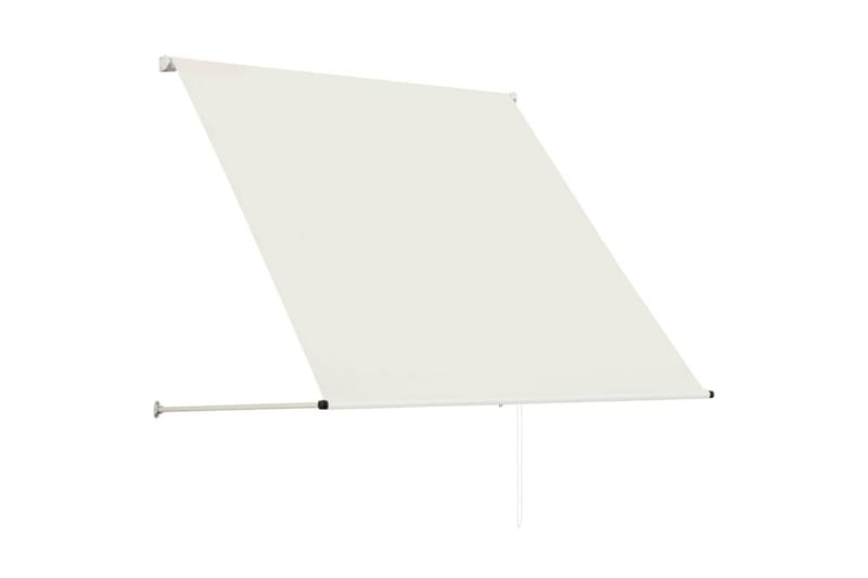 Markis 150x150 cm gräddvit - Vit - Utemöbler - Solskydd - Markiser - Fönstermarkis
