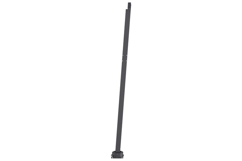 Markis automatisk fristående 500x350 cm antracit - Grå - Utemöbler - Solskydd - Markiser - Fönstermarkis