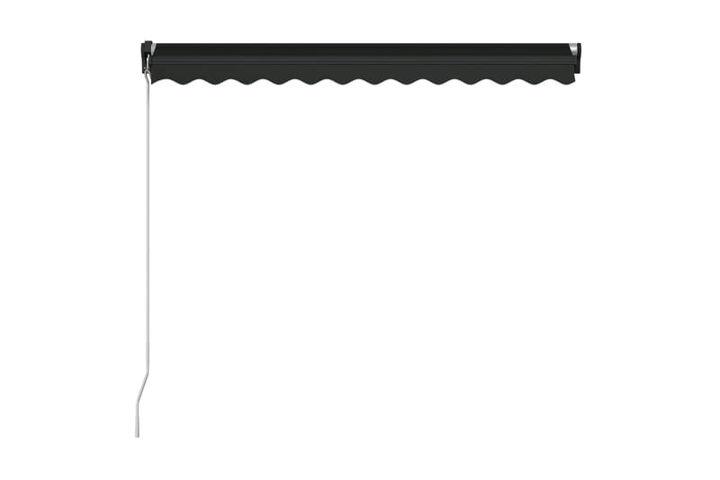 Markis manuellt infällbar 350x250 cm antracit - Grå - Utemöbler - Solskydd - Markiser