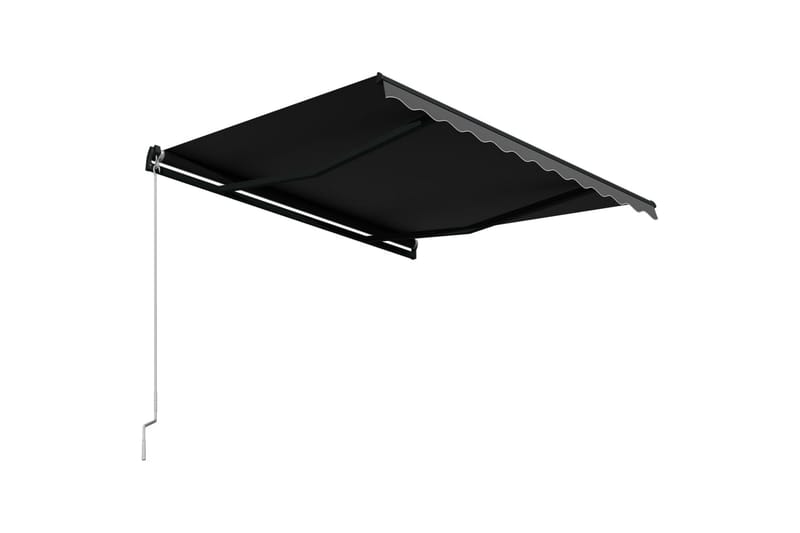Markis manuellt infällbar 350x250 cm antracit - Grå - Utemöbler - Solskydd - Markiser